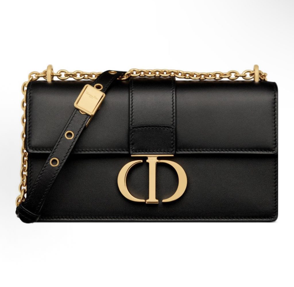 DIOR 디올 30 몽테인 체인 백 블랙【매장710만원대】